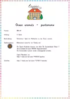 Vorschau - Spiele - Ocean animals - pantomime - Seite 1
