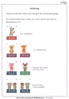 Vorschau - Spiele - Lernspiel Mathe - Zehnerübergang festigen - Seite 1