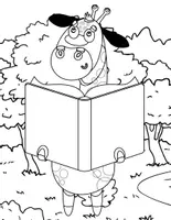 Vorschau - Mal- und Bastelvorlagen - Kunstprojekt Giraffen - Malvorlagen / Ausmalbilder für die Giraffenklasse - Seite 3