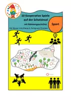 Vorschau - Unterrichtsreihen - Kooperationsspiele auf der Schatzinsel Klasse 1 bis 6 - Deckblatt