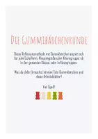 Vorschau - Spiele - Die Gummibärchenrunde - Reflexionsmethode - Deckblatt
