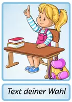 Vorschau - Mal- und Bastelvorlagen - Klassenregeln Schilder mit Kindern zum selbst beschriften - Seite 2
