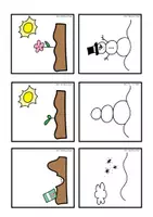 Vorschau - Fördermaterial/Inklusion - Bildfolgen - je 3 Legekarten - Ordnen & Erzählen - Kommunikation über Bilder - Seriation - Narrativität - Seite 3