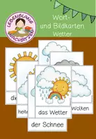 Vorschau - Arbeitsblätter - Bundle: Wetter - Deckblatt