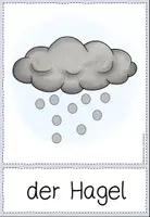 Vorschau - Bildkarten - Wort- und Bildkarten: Wetter - Seite 2