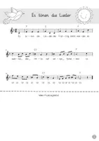 Vorschau - Arbeitsblätter - Es tönen die Lieder - mehrstimmiger Musiziersatz - Seite 2