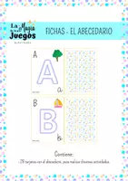 Vista previa - Juegos / Gamificación - Tarjetas - El abecedario - Portada