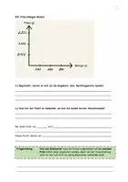 Vorschau - Arbeitsblätter - AB Preis-Mengen-Diagramm - Seite 1