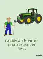 Vorschau - Arbeitsblätter - Agrobusiness in Deutschland - Arbeitsblatt mit Video - Deckblatt