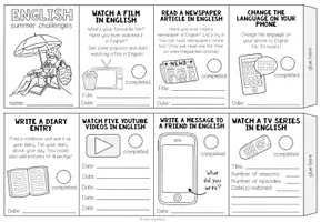 Vorschau - Arbeitsblätter - ENGLISH SUMMER CHALLENGES (Faltheft + Worksheet) - Seite 3
