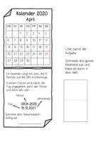 Vorschau - Arbeitsblätter - Kalender und Datum - Seite 2