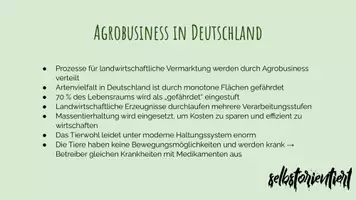 Vorschau - Unterrichtsreihen - Stundenentwürfe: Landwirtschaftliche Strukturen in verschiedenen Klima- und Vegetationszonen - Präsentation - Seite 1