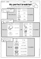 Vorschau - Arbeitsblätter - Breakfast Englisch Grundschule – Arbeitsblätter (Klasse 3–4) | Food & Drinks Wortschatz üben - Seite 3