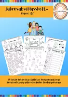 Vorschau - Arbeitsblätter - Jahresabschlussheft Sommer Klasse 1&2 - Deckblatt