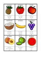 Vorschau - Spiele - Sag es nicht: Obst und Gemüse. Nomen mit bestimmtem Artikel - Seite 1