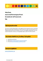 Vorschau - Arbeitsblätter - Selbsteinschätzungs-Bogen (Klasse 7-10, RS) in BW - Seite 1