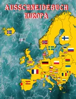Vorschau - Arbeitsblätter - Europa Staaten mit Flaggen schneiden kleben malen - Deckblatt