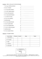 Aperçu - Feuilles d'exercices - Temps composés : formation et conjugaison avec avoir ou être - Page 2