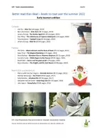 Vorschau - Anderer Materialtyp - Books to read over the summer 2022 edition - Seite 1
