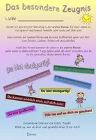Vorschau - Mal- und Bastelvorlagen - Das besondere / wahre Zeugnis Motivation - Seite 1