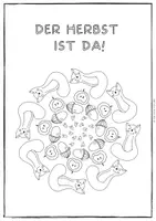 Vorschau - Arbeitsblätter - Herbst - Mandalas - Seite 3
