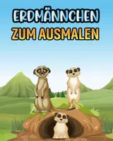 Vorschau - Arbeitsblätter - Malbuch für Kinder: Erdmännchen - Deckblatt