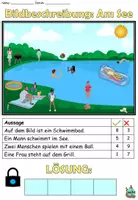 Vorschau - Arbeitsblätter - Mini Escape Room "der Sommer" 4 Rätsel DaZ / Deutsch - Seite 1