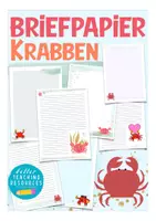Vorschau - Anderer Materialtyp - Krabben / Krabbenklasse Briefpapier - Deckblatt