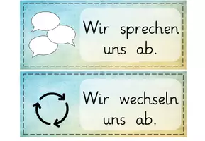 Vorschau - Bildkarten - Regel- und Rollenkarten Gruppenarbeit - Seite 3