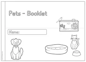 Vorschau - Arbeitsblätter - Pets - Booklet zum Üben und Wiederholen - Seite 3