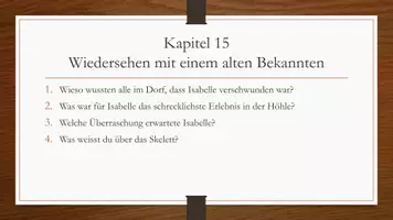 Vorschau - Präsentationen/Tafelbilder - "Mit Jeans in die Steinzeit": Fragen & Antworten - Deckblatt
