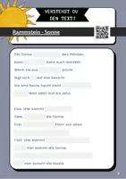 Vista previa - Otros - Hörverstehen Songtexte KOMPLETTPAKET - página 3