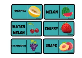 Vista previa - Juegos / Gamificación - Fruit Domino - página 1