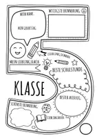 Vorschau - Arbeitsblätter - Rückblick auf das Schuljahr Klasse 5 bis 9 - Reflexion zum Schuljahresende - Seite 1
