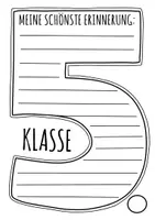 Vorschau - Arbeitsblätter - Rückblick auf das Schuljahr Klasse 5 bis 9 - Reflexion zum Schuljahresende - Seite 2