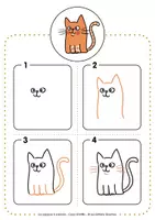 Aperçu - Matériel pour travaux manuels / dessin - Les espaces à scénario - Pas à pas des dessins de Noël ! - Page 3