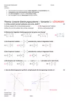 Vorschau - Klassenarbeiten - Klassenarbeit Lineare Gleichungssysteme JGST 8 - Seite 3