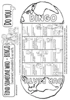 Vorschau - Arbeitsblätter - Save the Planet / Environment - Bingo Craftivity - Seite 3