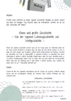 Vorschau - Arbeitsblätter - UR1 Einführung in das Fach Geschichte - 4. Stunde: Kleine und große Geschichte (Zeitstrahl, Epochen-Leporello & -Quiz) - Seite 2