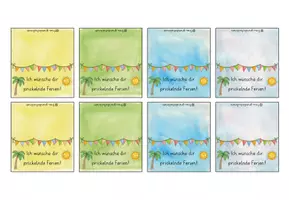 Vorschau - Anderer Materialtyp - Sommerferiengruß für Brausetütchen - Seite 3