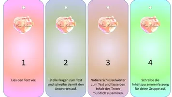 Vorschau - Anderer Materialtyp - Freebie - Lesestreifen für das reziproke Lesen - Seite 2