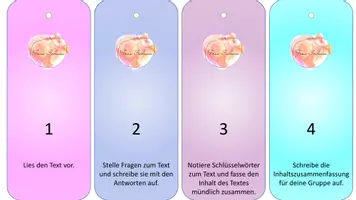 Vorschau - Anderer Materialtyp - Freebie - Lesestreifen für das reziproke Lesen - Seite 3