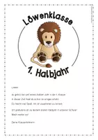 Vorschau - Anderer Materialtyp - Löwenklasse - 1. Halbjahreszeugnis in der 1. Klasse - Seite 3