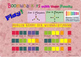 Vorschau - Arbeitsblätter - Morgen kommt der Weihnachtsmann - Melodie und Begleitung - Deckblatt