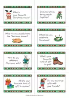Vista previa - Tarjetas / Manipulativos - Christmas Speaking Cards; Navidad - Tarjetas de Conversación (Inglés) - página 3