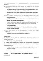 Vorschau - Arbeitsblätter - LK Kalendergeschichten (inkl. Lösungen) - Seite 3