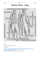 Vorschau - Arbeitsblätter - Suchsel Literaturepoche Weimarer Klassik - PDF & Word - Seite 2