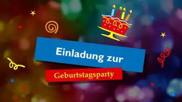 Vorschau - Stundenentwürfe - Einführung in Excel- Erste Schritte (Planung einer Party) - Deckblatt