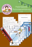 Vorschau - Arbeitsblätter - Buchstabeneinführung: L - Deckblatt