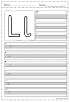 Vorschau - Arbeitsblätter - Buchstabeneinführung: L - Seite 2
